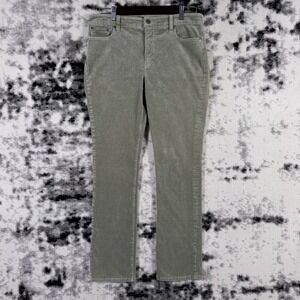 Lauren Ralph Lauren Pants Womens Size 8 Green Corduroy Straight Leg Preppy